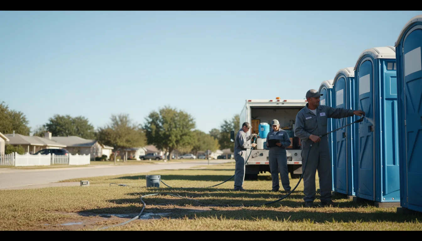 Long-Term Portable Toilet Rental in Century, FL near me